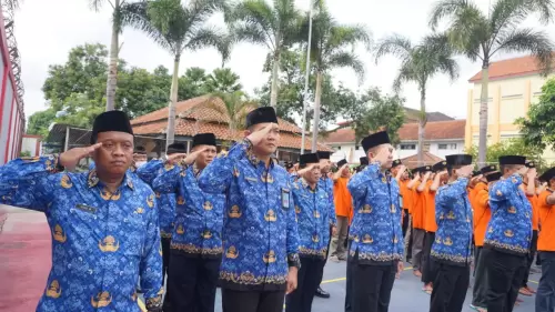 Upacara Sumpah Pemuda Rutan Purbalingga